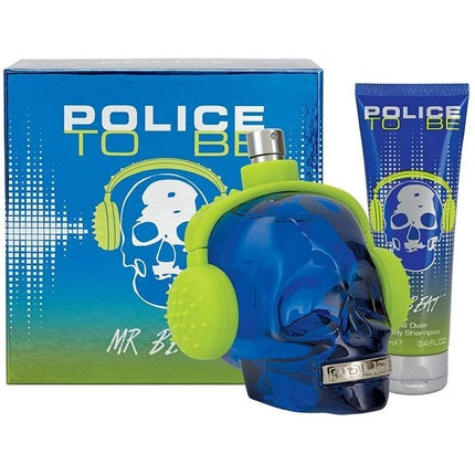 Set parfum, Police, Mr Beat, albastru
