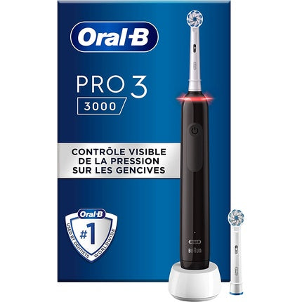Periuță electrică Oral-B Pro 3 3000 negru