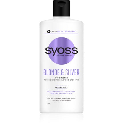 Balsam păr Syoss Silver 440ml, blond, argintiu