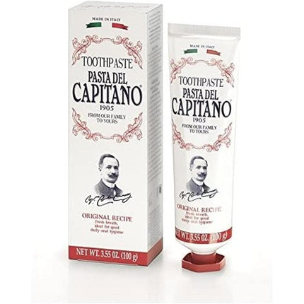 Pastă de dinți, Pasta Del Capitano 1905, Alb, 75ml