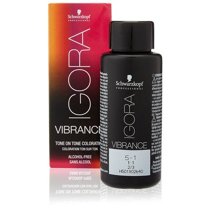 Vopsea păr, Schwarzkopf, Igora Vibrance, castaniu cenușiu