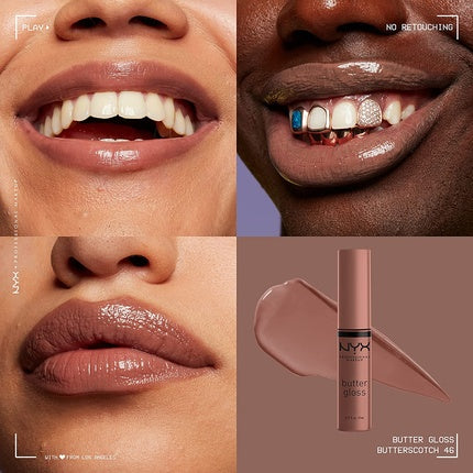 Luciu de Buze, NYX, Butter Gloss, maro