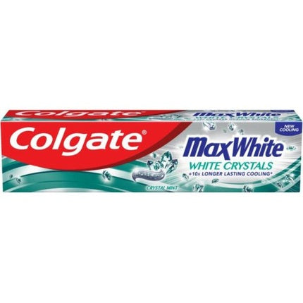 Pastă de dinți, Colgate, Max White Crystals, mentă