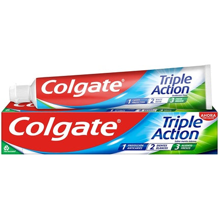 Pastă de dinți, Colgate, triple acțiune cu calciu și mentă 75ml