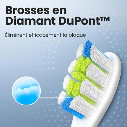 Capete Periuță Oclean, Professional, set 6, alb