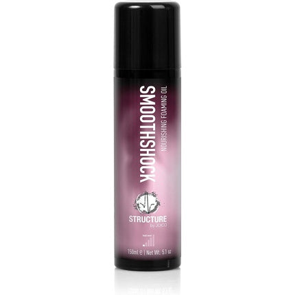 Spumă Ulei Păr, Joico Structure Smooth Shock, 150ml, roz-negru