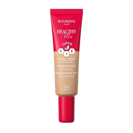 BB Cream, Bourjois, Healthy Mix Tinted Beautifier, 004 Medium, 30ml