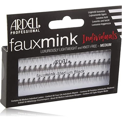 Gene false, Ardell, Faux Mink, negre, lungime medie
