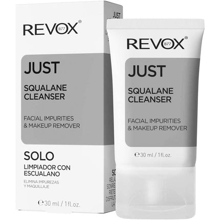 Demachiant lichid, Revox, Just Squalane Cleanser, 30ml