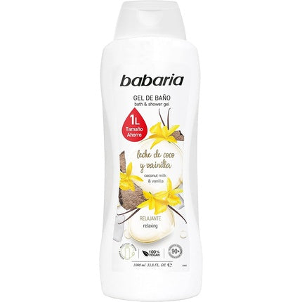 Gel de duș, Babaria, Vanilie, 1000ml