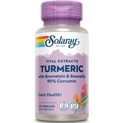 Supliment Solaray, Turmeric, 60 capsule, mov