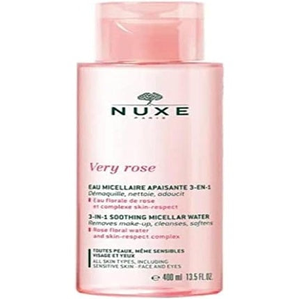 Apa micelară, NUXE, Very Rose, ten sensibil