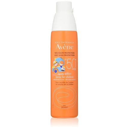 Spray de protecție solară copii, Avène, SPF50+, 200ml