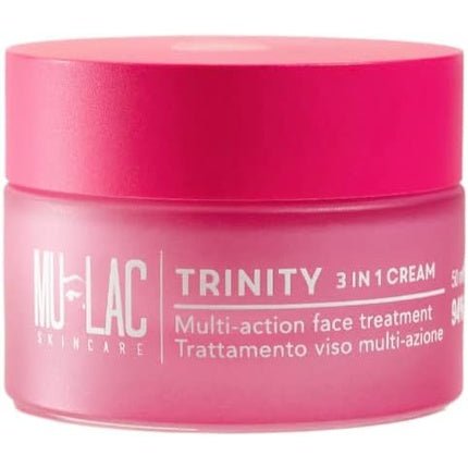 Cremă hidratantă față, Mulac, Trinity 3 în 1, 50 ml