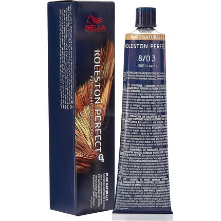 Vopsea de par, Wella, Koleston Perfect Me+ Pure Naturals, Blond, 60ml