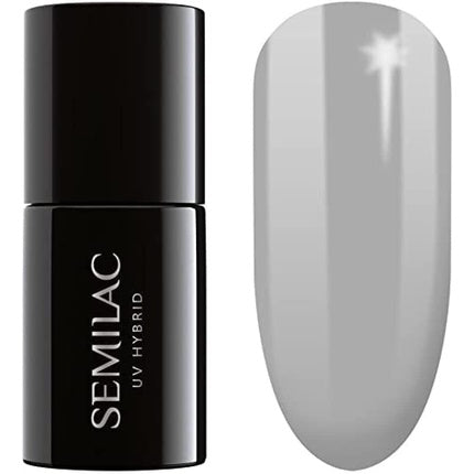 Lac de unghii UV hybrid Semilac, Stylish Gray, 7ml