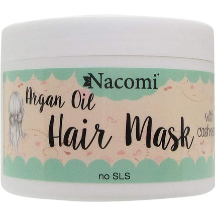 Masca de par, Nacomi, cu ulei de argan si casmir, 200ml