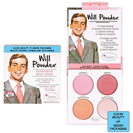 Fard de Obraz, Thebalm, Will Powder Quad, 54g