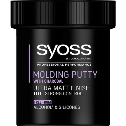 Pastă modelatoare, Syoss, Molding Putty, 130 ml, negru