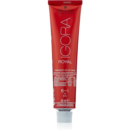 Vopsea de par, Schwarzkopf, IR 6-1 Dark Blonde Cendre, 60ml