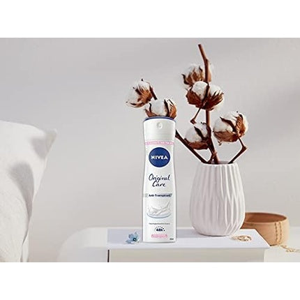 Deodorant spray, Nivea, Original Care, alb, 150ml