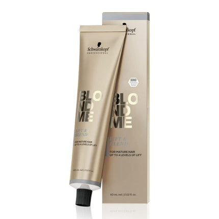 Vopsea de păr, Schwarzkopf BLONDME, Lift & Blend Ash, 60 ml