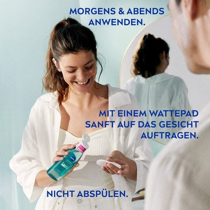 Toner facial, Nivea, Derma Skin Clear, 200 ml, verde