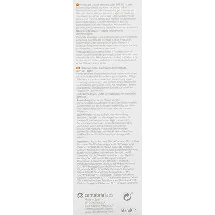 Crema de protecție solară, Heliocare Gelcream, SPF 50, 50ml