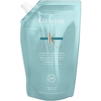 Șampon Kérastase Bain Force Architecte 500ml, turcoaz