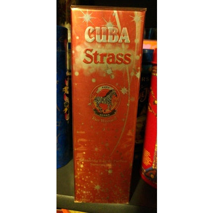 Parfum Cuba, Strass, femei, auriu, 102g