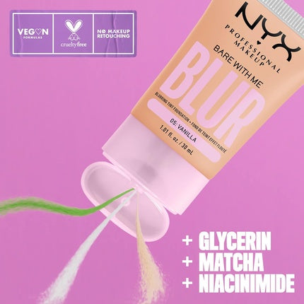 Primer pentru față, NYX, Bare With Me Blur, Vanilla