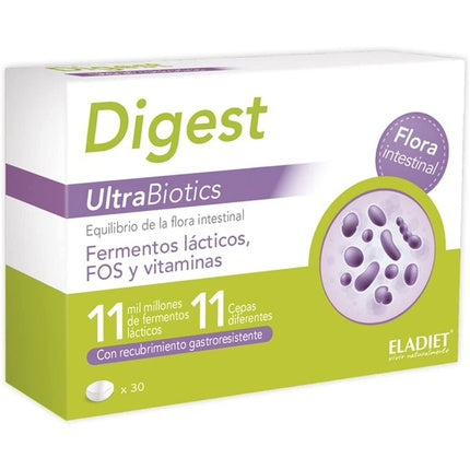Supliment alimentar Eladiet Ultrabiotics, 30 capsule