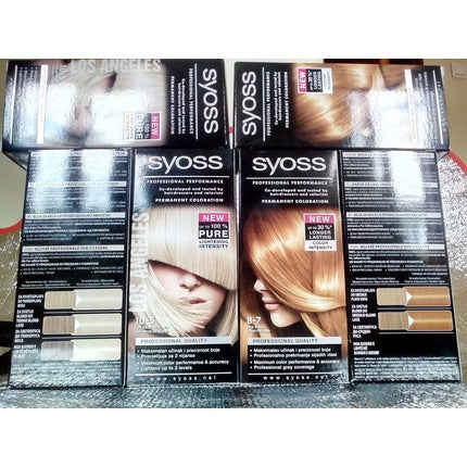 Vopsea par, Schwarzkopf, Syoss Professional Hair Color 1-1 Negru