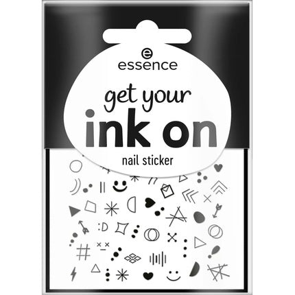 Autocolante unghii Essence, Get Your Ink On, multicolor