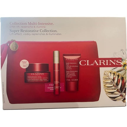Set Cadou Îngrijire Anti-Îmbătrânire, Clarins, Super Restorative
