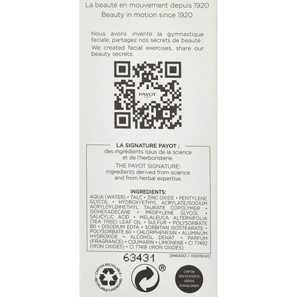 Gel Purificator, Payot, Speciale 5, 15ml, alb