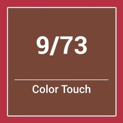 Vopsea de par, Wella, Color Touch Deep Browns 9/73, 60ml