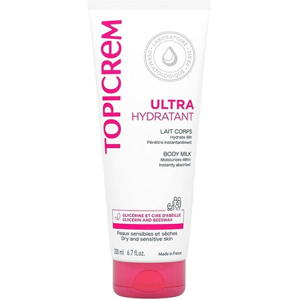 Lapte de corp, Topicrem, Ultra-Hidratant, 200ml