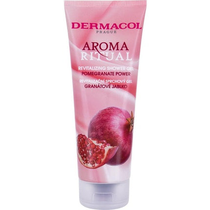 Gel de duș revitalizant, Dermacol, Aroma Ritual, rodie