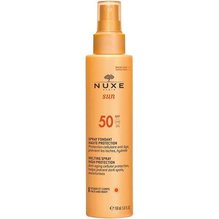 Spray protectie solara, NUXE Sun Fondant, SPF 50, 150ml