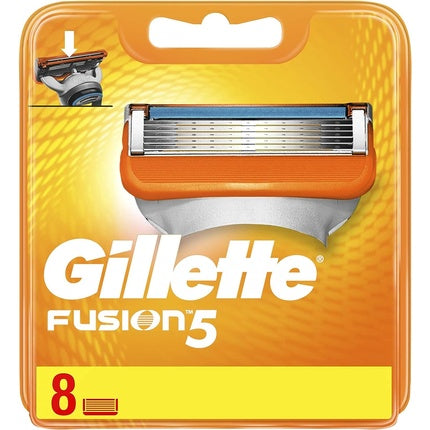 Rezerve pentru aparat de ras manual, Gillette Fusion, 8 bucăți