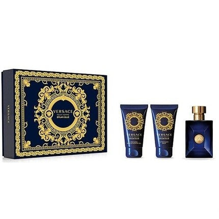 Set Cadou Versace Dylan Blue, EDT 50ml + Gel de Dus 50ml + Balsam Dupa Barbierit 50ml
