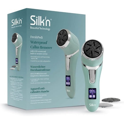 Aparat îndepărtare calusuri, Silk'n Freshpedi, mint