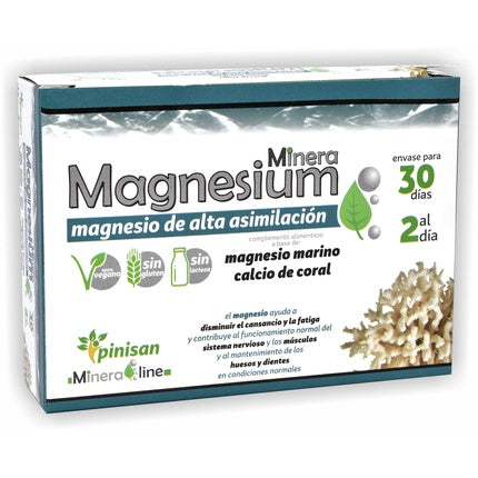 Căști de duș Pinisan Mineraline, Magneziu, 60 buc