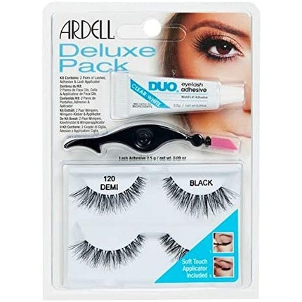 Gene False Ardell Deluxe Pack 120 Demi Negru