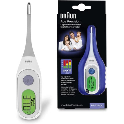Termometru digital Braun PRT2000, Age Precision