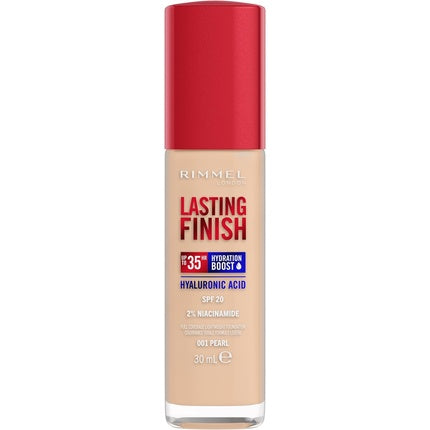 Fond de ten, Rimmel, Lasting Finish 35HR, 001 Pearl
