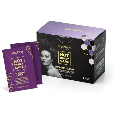 Condiționator Elchim Hot Honey Care, Supreme Glossy, anti-frizz