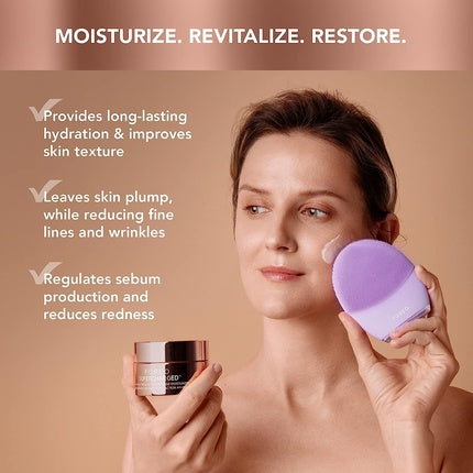 Crema fata, Foreo, Supercharged, roz, 15ml