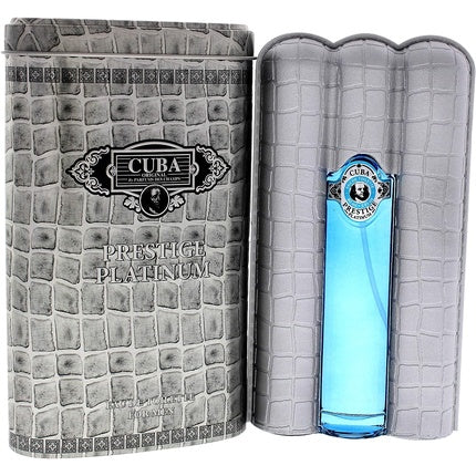 Apă de toaletă bărbați, Cuba Prestige Platinum, 90ml